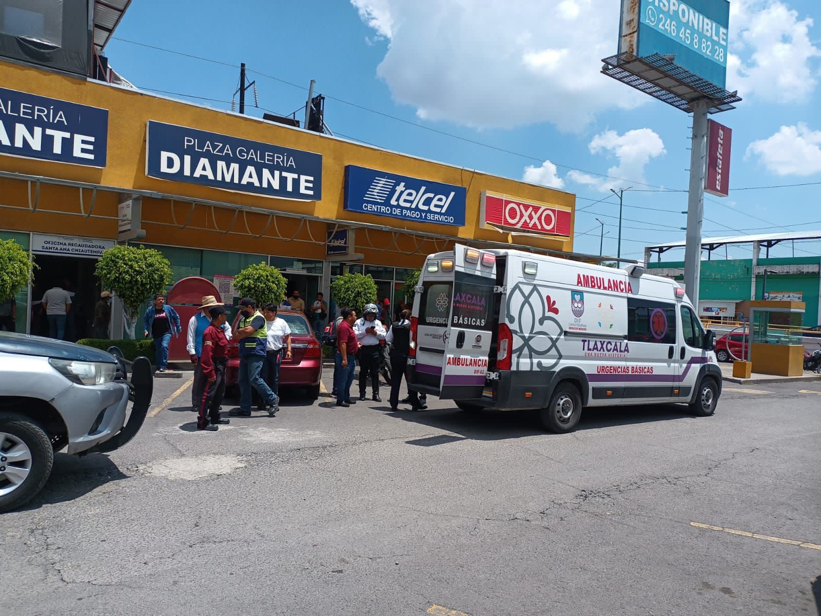 Atiende Policía de Chiautempan y Servicios Médicos municipales, reporte de hombre lesionado